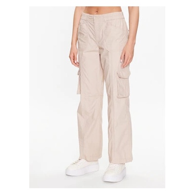 Gina Tricot Текстилни панталони Cargo trousers 19671 Бежов Regular Fit (Cargo trousers 19671)