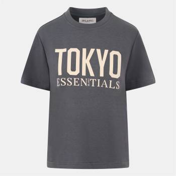 Blank Essentials Дамска тениска Blank Essentials Blank Tokyo Essentials T-Shirt Ladies - Charcoal