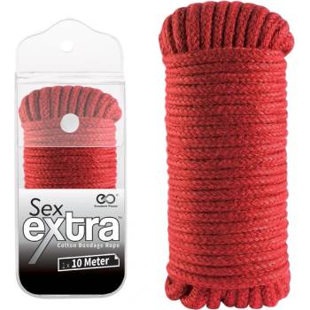 Image 1 of Памучно въже за робство, 10 метра - Sex Extra Silky Bondage Red (NMC0002392)