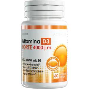 ACTIVLAB Vitamin D3 Forte 4000IU, 60 Capsules