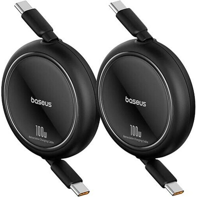 Baseus P10364500113-08 Free2Pull USB-C/USB-C 2m černý 2ks