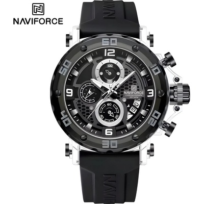 Naviforce Часовници naviforce mr-38582 - Черен / Прозрачен kp38582 (mr-38582)