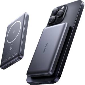 Mcdodo Магнитна външна батерия Meta Series (MC-4651) - Mcdodo - 10000mAh, 20W, ултратънък дизайн - Черно