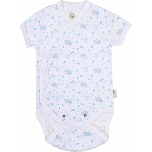 Bio Baby Боди с къс ръкав Bio Baby - Органичен памук, 68 cm, 4-6 месеца (97220104) - baby