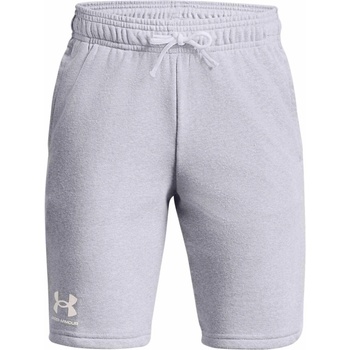 Under Armour UA RIVAL TERRY short sivá