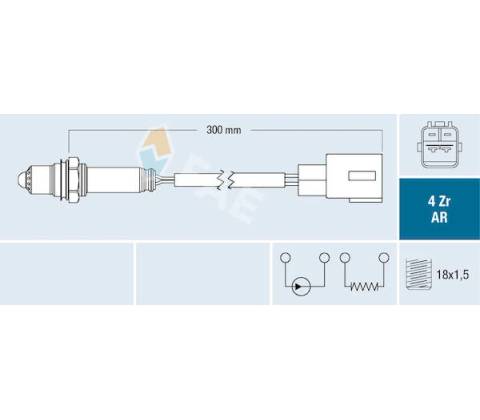 Lambda sonda FAE 75659