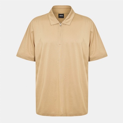 Boss Блуза с яка Boss Men's H Paras Black Short Sleeve Polo Shirt - Light Beige