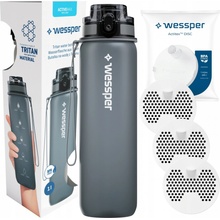 Wessper Activemax Triline 1 l stříbrná/šedá