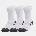 Under Armour Детски чорапи Under Armour UA Performance Tech 3-Pack Crew Socks Kids' - White