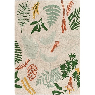 Lorena Canals Памучен ръчно изработен детски килим подходящ за пране 170x240 cm Botanic Plants - Lorena Canals (C-BOTANIC-L)