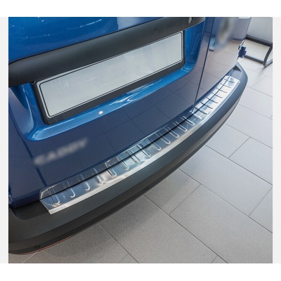 Angeleyes Nerezová ochranná lišta na nárazník VW Caddy 4 lesklá