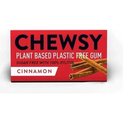 Chewsy žvýkačky skořicové s xylitolem bez cukru a plastu 15g