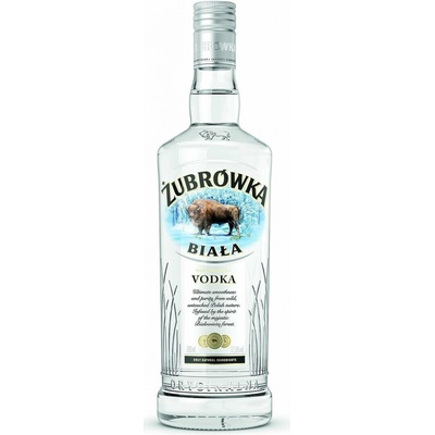 Zubrowka Biala vodka 37,5% 0,7 l (čistá fľaša)