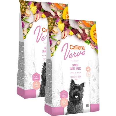 Calibra Dog Verve GF Senior Small Chicken & Duck 2 x 6 kg