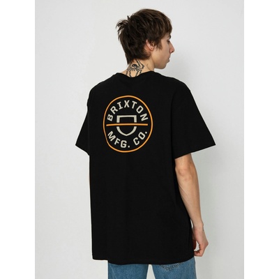 Brixton Crest II Stt black persimmon orange sand