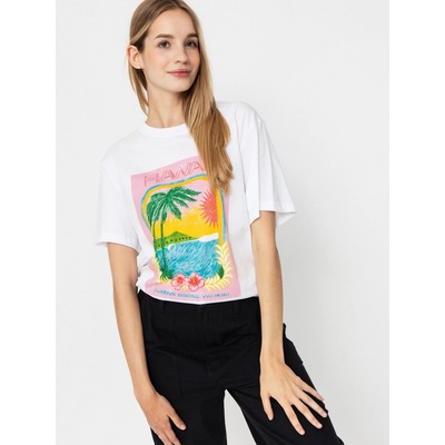 Roxy Triko Roxy Atlas Hangloose bright hawaii 2025 white
