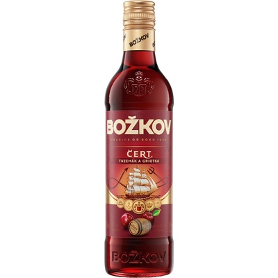 Božkov Čert 25% 0,5 l (holá láhev)