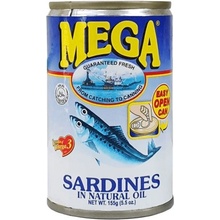 Mega Sardinky ve vlastní šťávě 155 g