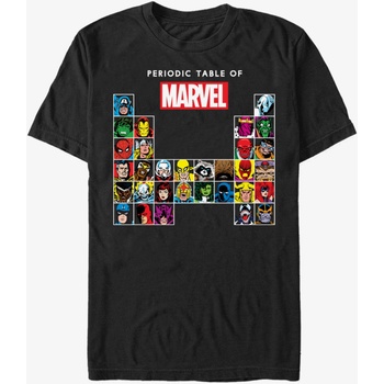 ZOOT. Fan Черна унисекс тениска ZOOT. Fan Marvel Периодична тениска Marvel ZOOT. Fan | Cheren | МЪЖЕ | L