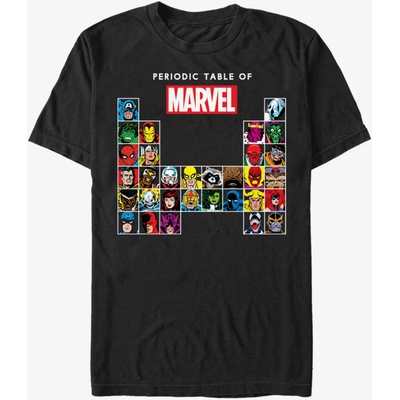 ZOOT. Fan Черна унисекс тениска ZOOT. Fan Marvel Периодична тениска Marvel ZOOT. Fan | Cheren | МЪЖЕ | L