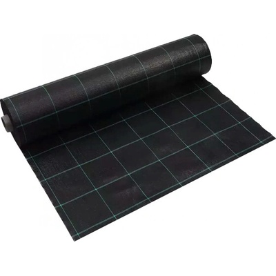 Juta Tkaná škôlkárska textília 2,10 x 100 m 100 g/m² čierna rolka