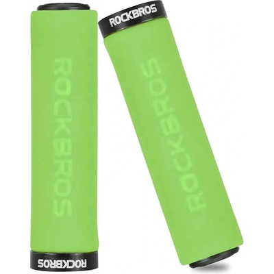 ROCKBROS Дръжки за велосипед Rockbros BT1001GNBK, зелено-черни (BT1001GNBK)