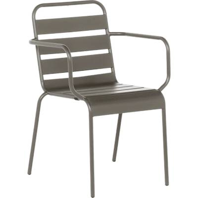 Carmen Метален градински стол inisa - капучино (3535135)