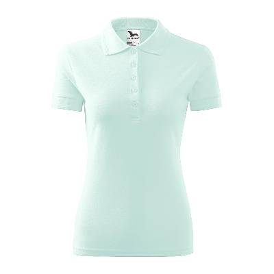 Malfini pique polo 210 / Дамска поло риза - цвят скреж m (210a714)