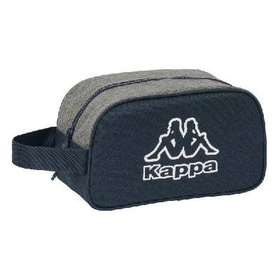 Ученически несесер Kappa Dark navy Сив Морско син 26 x 15 x 12 cm