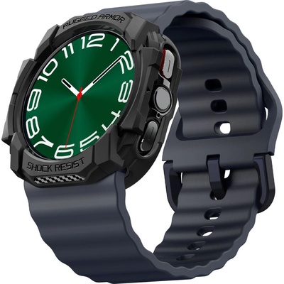 Spigen Протектор за Samsung Galaxy Watch Ultra 47mm - Spigen - Rugged Armor - черен