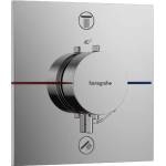 Hansgrohe ShowerSelect Comfort E 2-функционален термостатичен смесител за душ с вградена система (15572000)