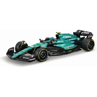 Bburago Aston Martin AMR23 2023 14 Alonso s jezdcem 1:43