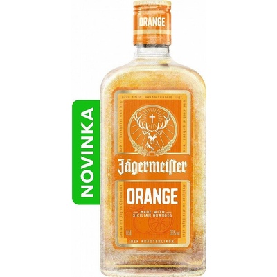 Jägermeister Orange 33% 0,5 l (holá láhev)