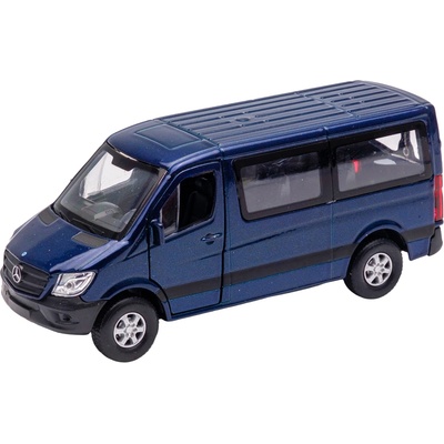 Welly Метална кола Welly - Mercedes-Benz Sprinter Traveliner, 1: 34, тъмносиня (1DCTYWE0BG4972003D)