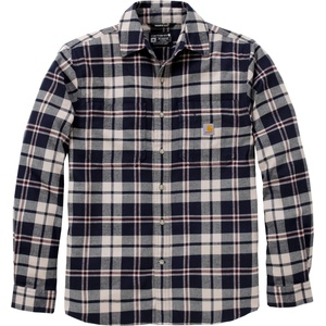 Carhartt Мъжка риза с копчета Carhartt Flannel L/S Plaid Shirt - Navy - размер M (033-2871-0612)