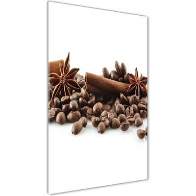 Vertikálny foto obraz sklenený Zrnká kávy 50x100 cm