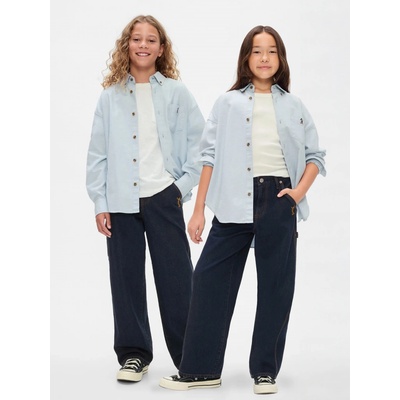 Dětské baggy džíny Gap & Disney Unisex Tmavě modrá – Zboží Dáma
