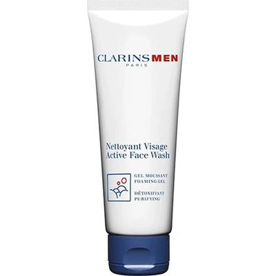 Clarins Men Active Face Wash почистващ гел за лице за мъже 125 мл