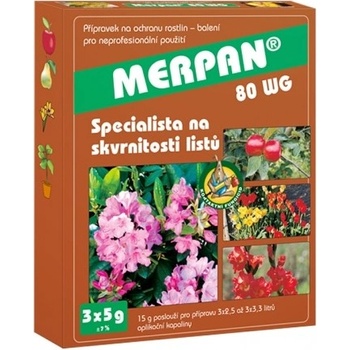 Nohel garden Fungicid MERPAN 80 WG 3 x 5 g