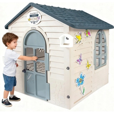 Mochtoys zahradní domeček béžový 13009 – Zboží Dáma