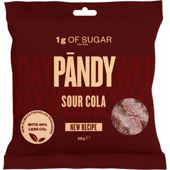 PÄNDY Candy sour cola gumové bonbony 50 g