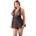 Cottelli Collection Curves Lace Babydoll 2741130 Black 4XL