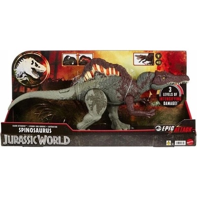 Mattel Interaktivní Spinosaurus z filmu Jurský svět se zvukem, 24,4 cm