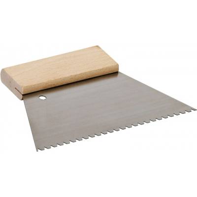 ROLL Ozubená špachtľa, 180 mm, B6, 10 ks