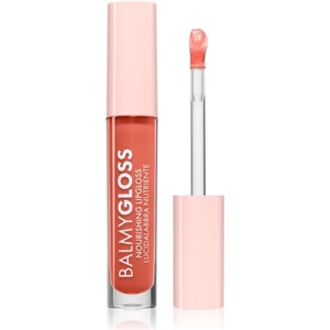 puroBIO cosmetics BalmyGloss подхранващ блясък за устни цвят 01 Peach Nude 4.2 гр