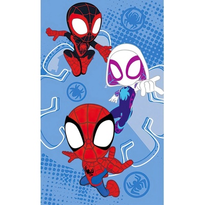 Carbotex Dětský ručník Spidey a jeho úžasní přátelé 30 x 50 cm