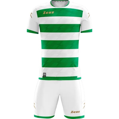 Zeus Комплект Zeus Icon Teamwear Set Jersey with Shorts white green