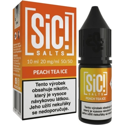 Sic! Salts Peach Tea Ice 10 ml 10 mg