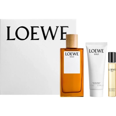 Loewe Solo Loewe за мъже комплект EDT 100 ml + EDT 10 ml + ASB 75 ml