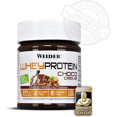 Weider Whey Protein Choco Creme čokoláda/oriešok 250 g